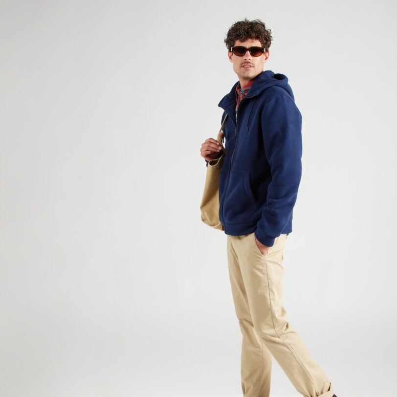 Cumpăra BLEND Jachetă  fleece  albastru