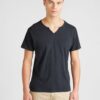 BLEND Tricou 'Ashton'  negru amestecat