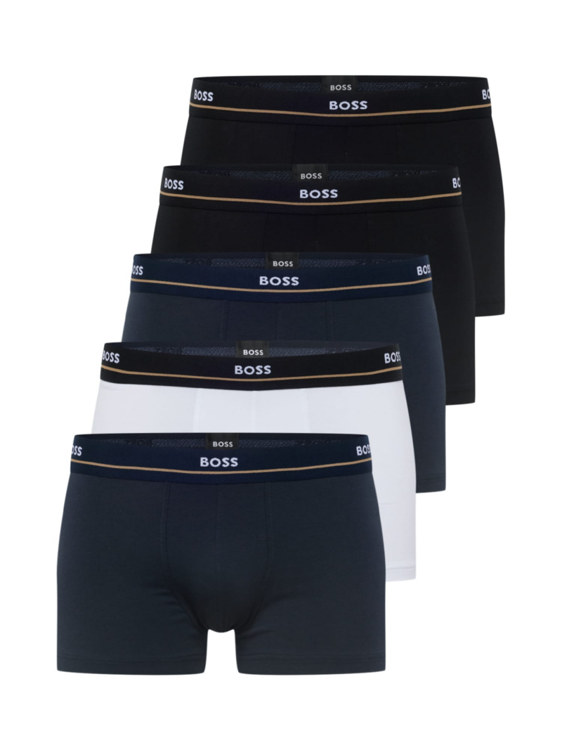 BOSS Boxeri 'Essential'  bleumarin / albastru cobalt / negru / alb