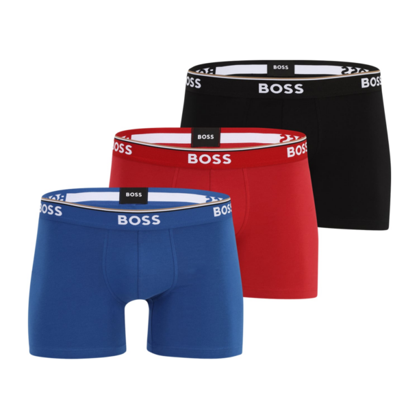 BOSS Boxeri 'Power'  albastru / roșu / negru / alb