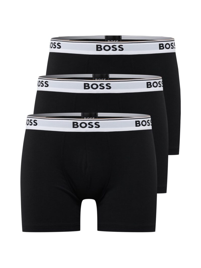 BOSS Boxeri 'Power'  gri deschis / negru / alb