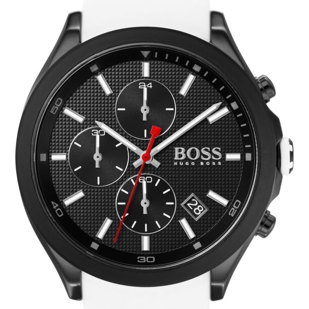 BOSS Ceas analogic  negru / alb