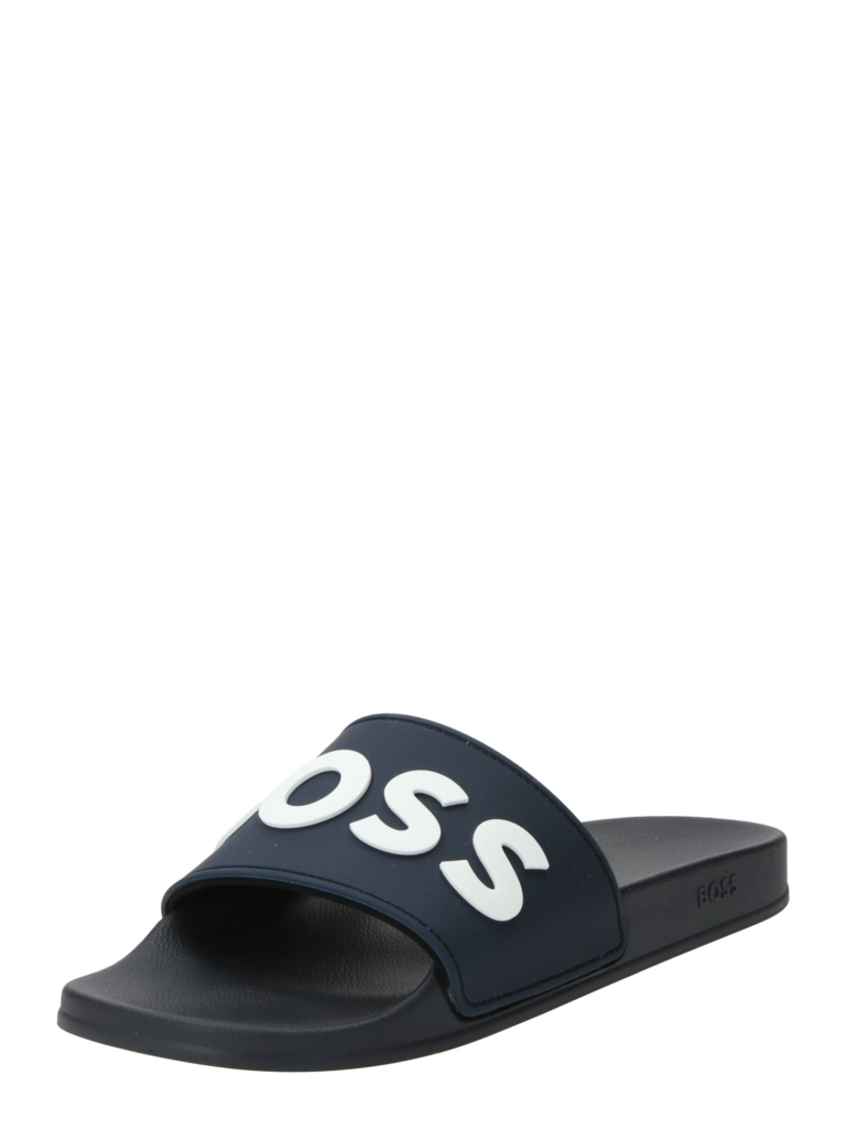 BOSS Flip-flops 'Kirk'  bleumarin / alb