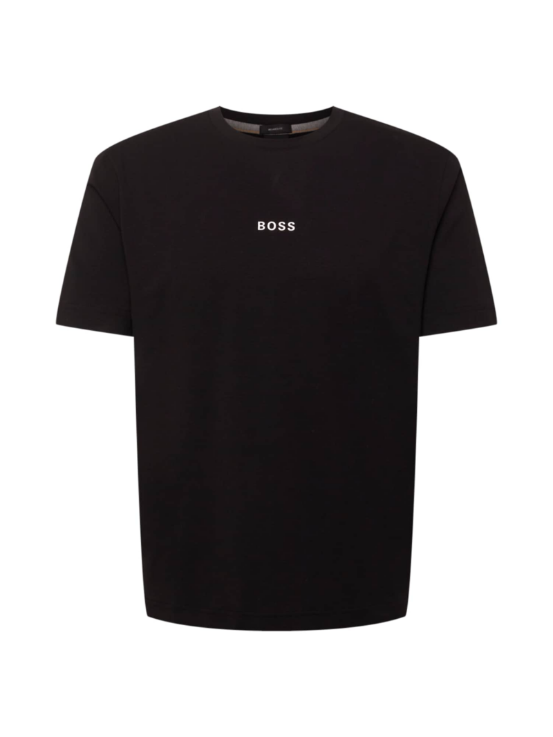 BOSS Tricou 'Chup'  negru / alb