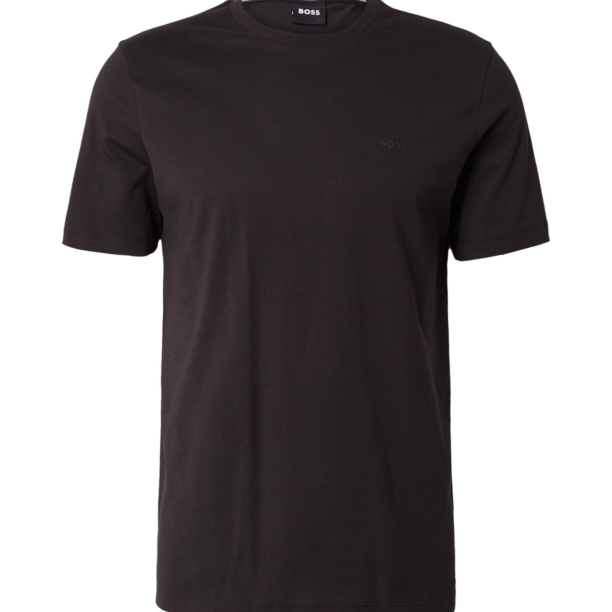 BOSS Tricou 'Thompson 01'  gri / negru