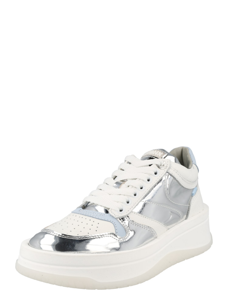 BRONX Sneaker low 'Brucer'  albastru fumuriu / argintiu / alb