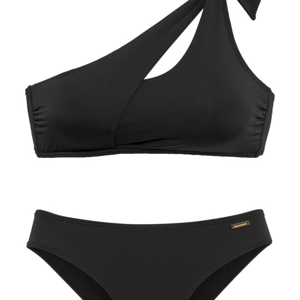 BRUNO BANANI Costum de baie două piese  negru