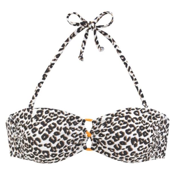 BUFFALO Sutien costum de baie 'Kitty'  bej / maro