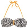 BUFFALO Sutien costum de baie 'Kitty'  bej / maro / galben