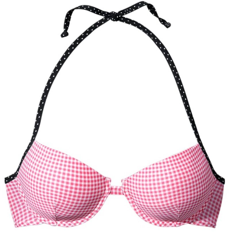 BUFFALO Sutien costum de baie  roz deschis / negru / alb