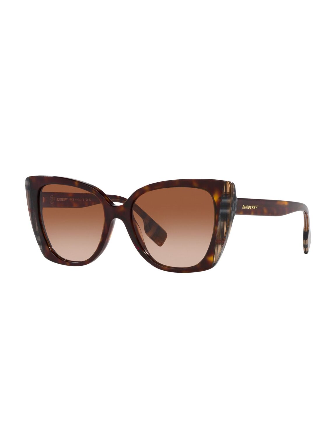 BURBERRY Ochelari de soare  maro / galben miere / auriu