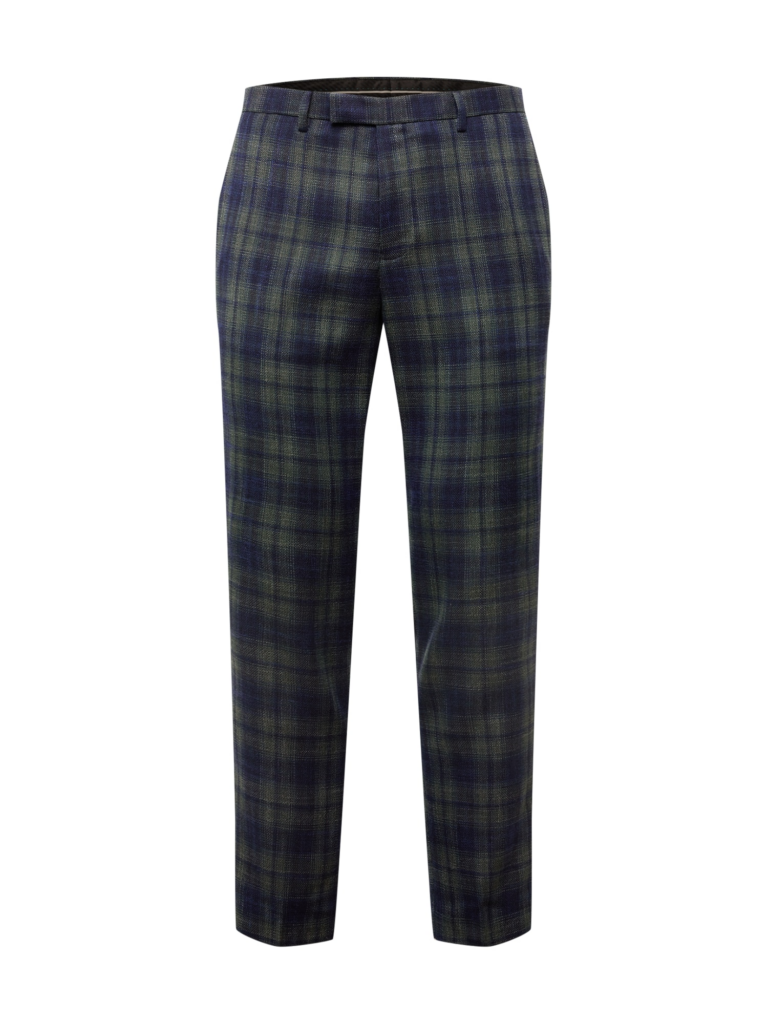 BURTON MENSWEAR LONDON Pantaloni eleganți  albastru închis / oliv