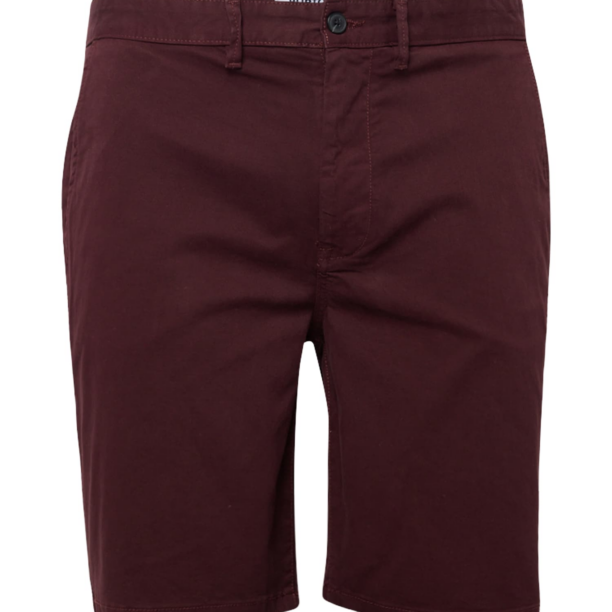 BURTON MENSWEAR LONDON Pantaloni eleganți  roșu burgundy