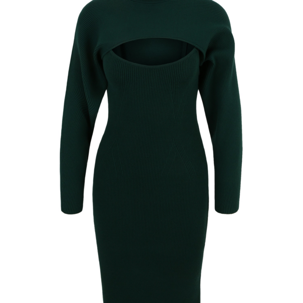 Banana Republic Petite Rochie tricotat 'SERENE'  verde închis