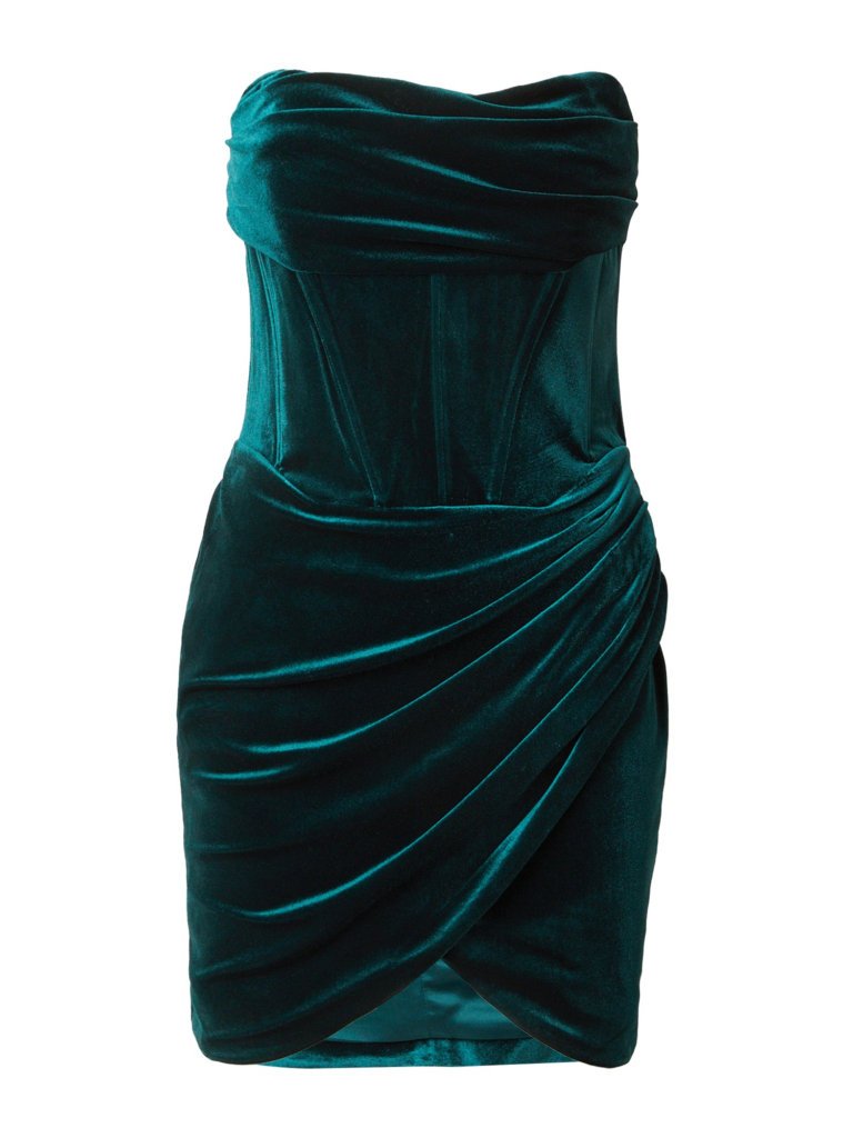 Bardot Rochie de cocktail 'CLAUDETTE'  verde smarald