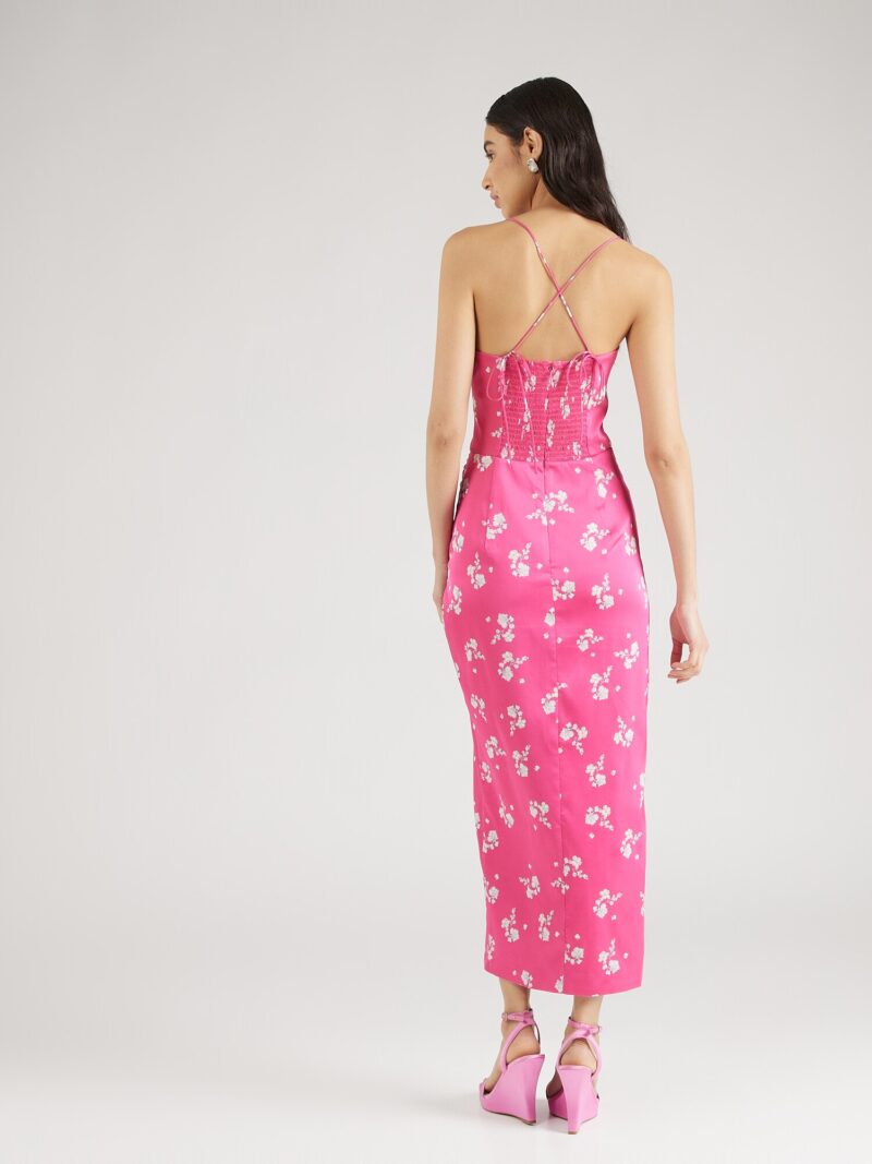 Bardot Rochie de cocktail  gri / roz / alb preţ