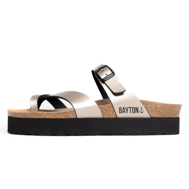 Bayton Flip-flops 'Andromac'  auriu / negru