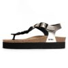 Bayton Flip-flops 'Badajoz'  maro / auriu / negru