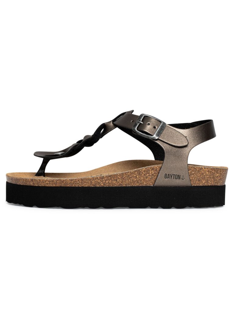 Bayton Flip-flops 'Badajoz'  maro / negru