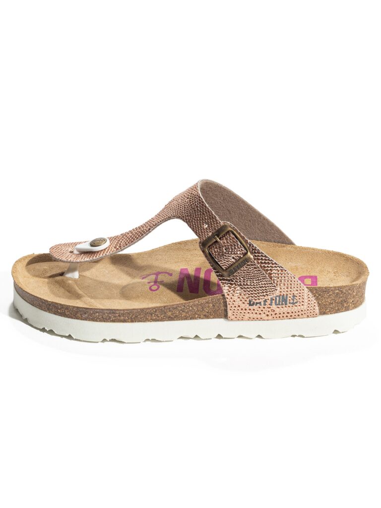 Bayton Flip-flops 'Cairns'  auriu - roz