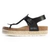 Bayton Flip-flops 'Celiane'  crem / maro / negru / alb