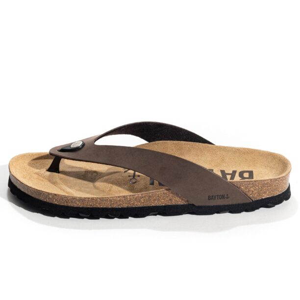 Bayton Flip-flops 'LUCCA'  nisipiu / maro închis