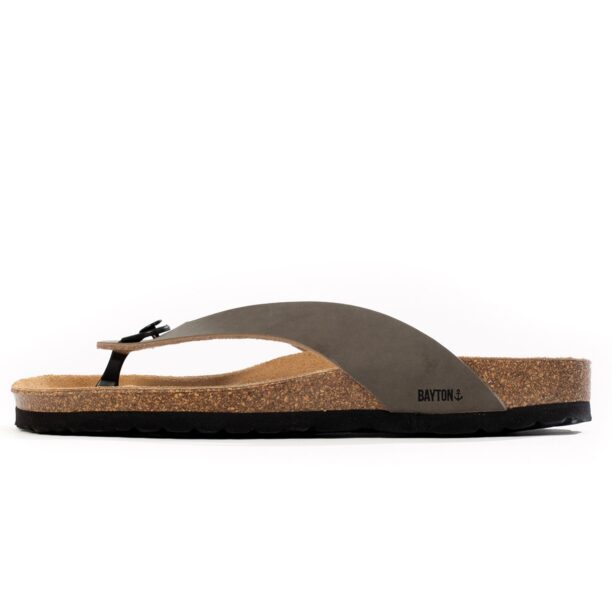 Bayton Flip-flops 'Lucca'  gri / negru