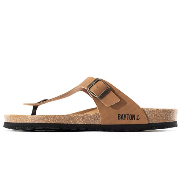 Bayton Flip-flops 'Mercure'  maro deschis / negru