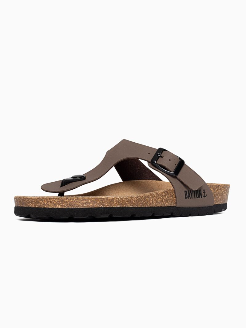 Bayton Flip-flops 'Mercure'  maro / negru