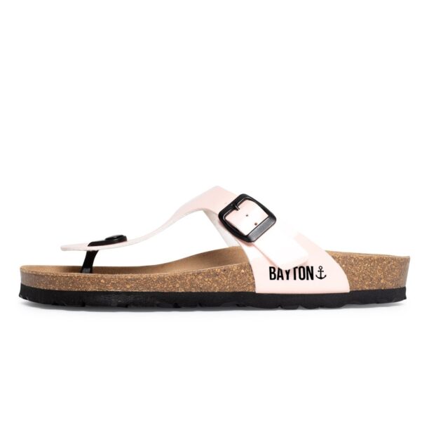 Bayton Flip-flops  maro / roz deschis / negru