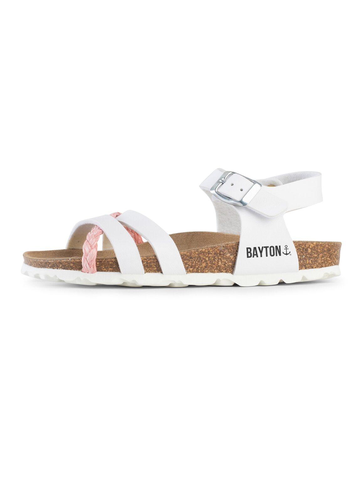 Bayton Sandale 'Hestia'  maro / roz deschis / negru / alb