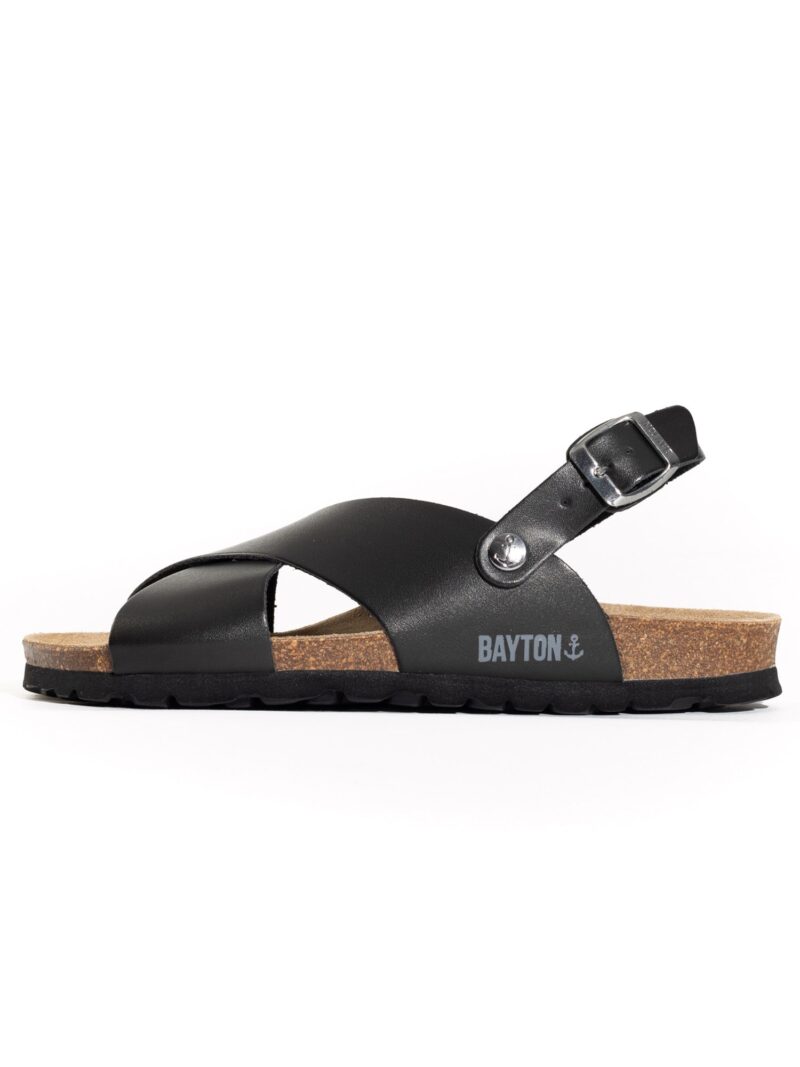 Bayton Sandale 'Tweed'  negru