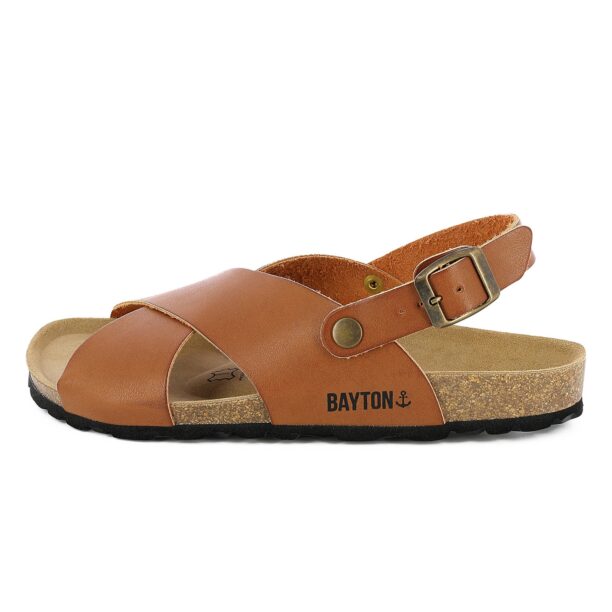 Bayton Sandale  maro caramel / negru