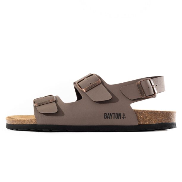 Bayton Sandale  maro mokka / bronz / negru