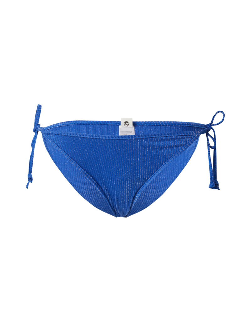 BeckSöndergaard Slip costum de baie 'Lyx Baila'  albastru cobalt / argintiu