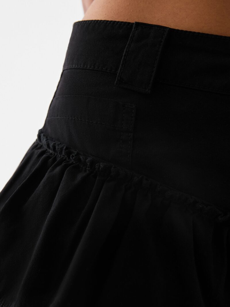 Original Bershka Fustă  negru