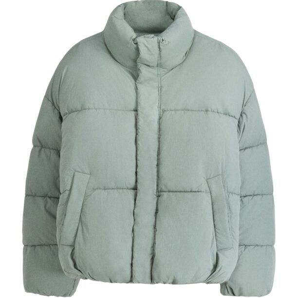 Bershka Geacă de primăvară-toamnă  verde pastel