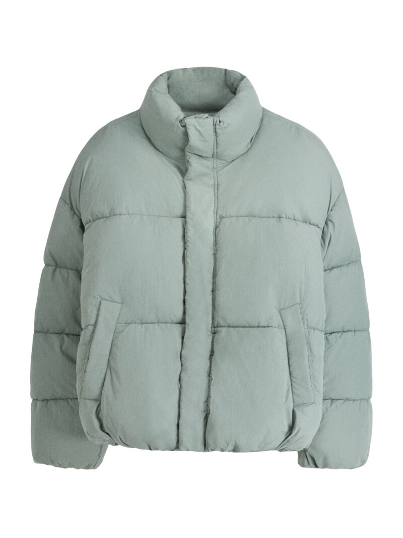 Bershka Geacă de primăvară-toamnă  verde pastel