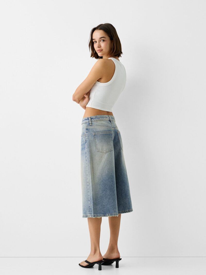 Bershka Jeans  albastru preţ