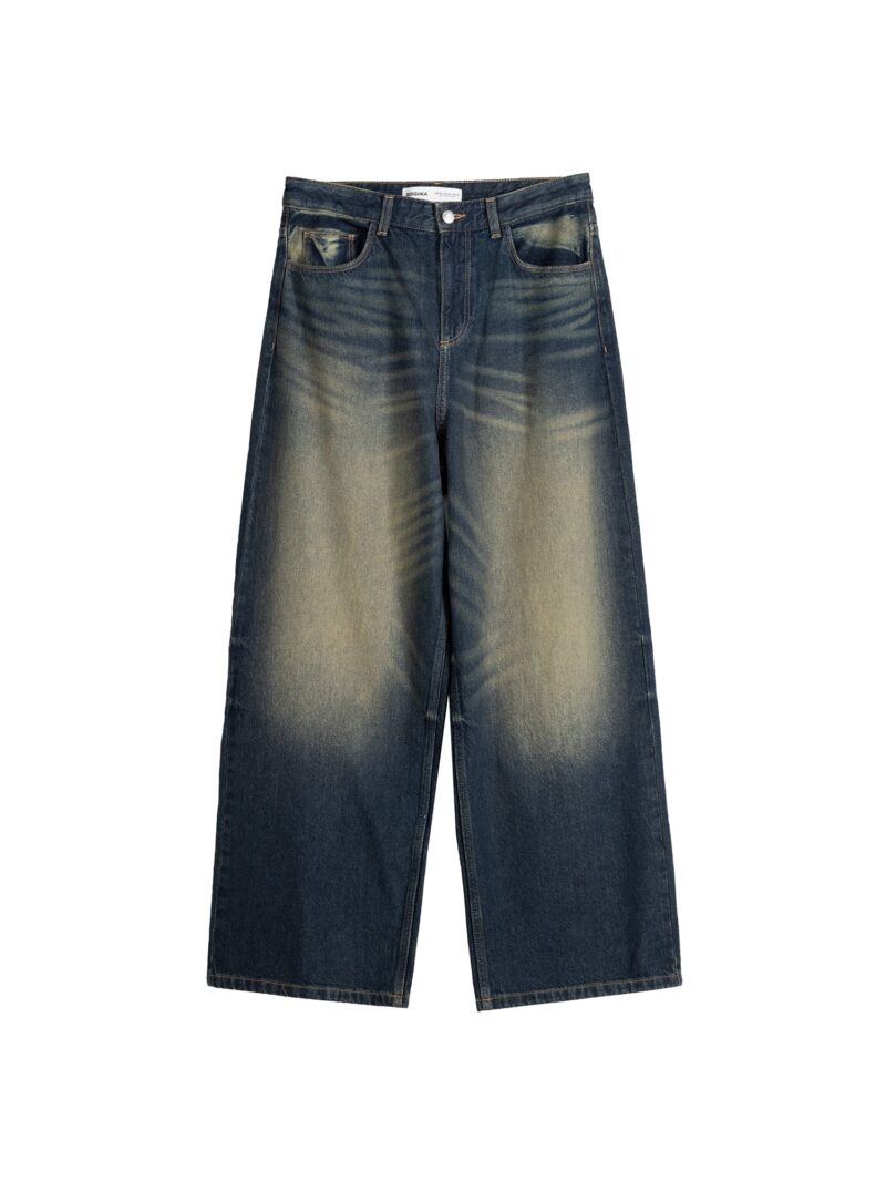 Bershka Jeans  albastru