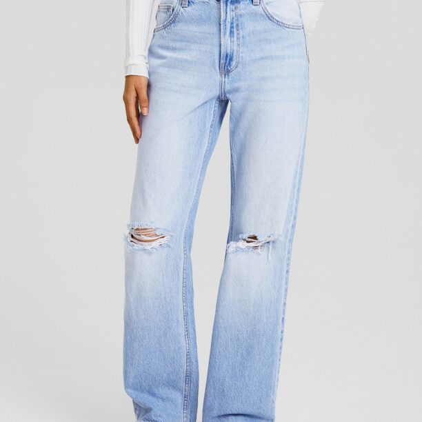 Bershka Jeans  albastru