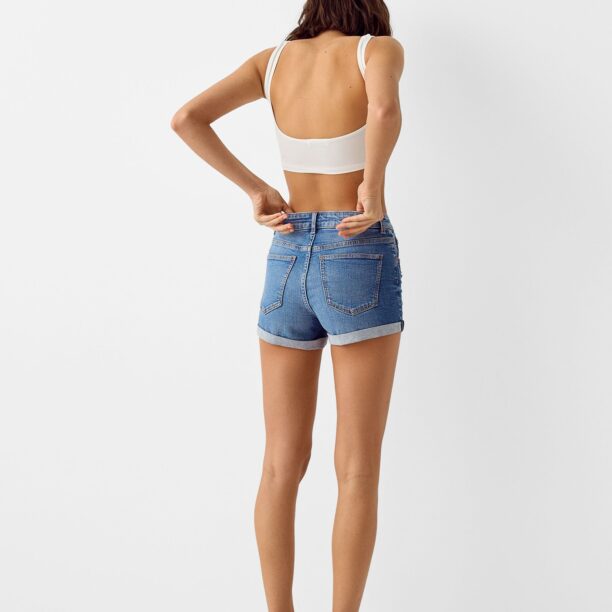 Bershka Jeans  albastru denim preţ