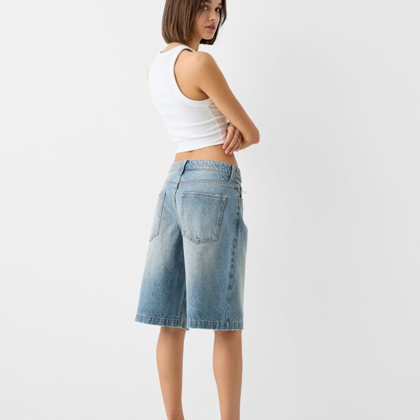 Bershka Jeans  albastru denim preţ