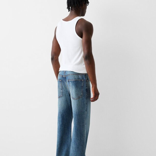 Bershka Jeans  albastru denim preţ