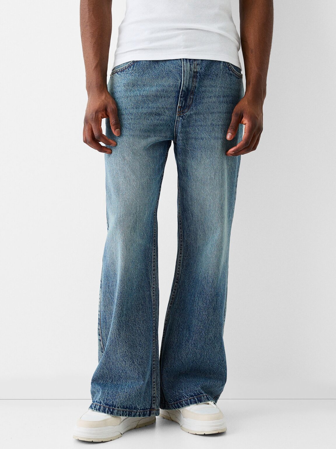 Bershka Jeans  albastru denim