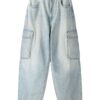 Bershka Jeans  albastru deschis