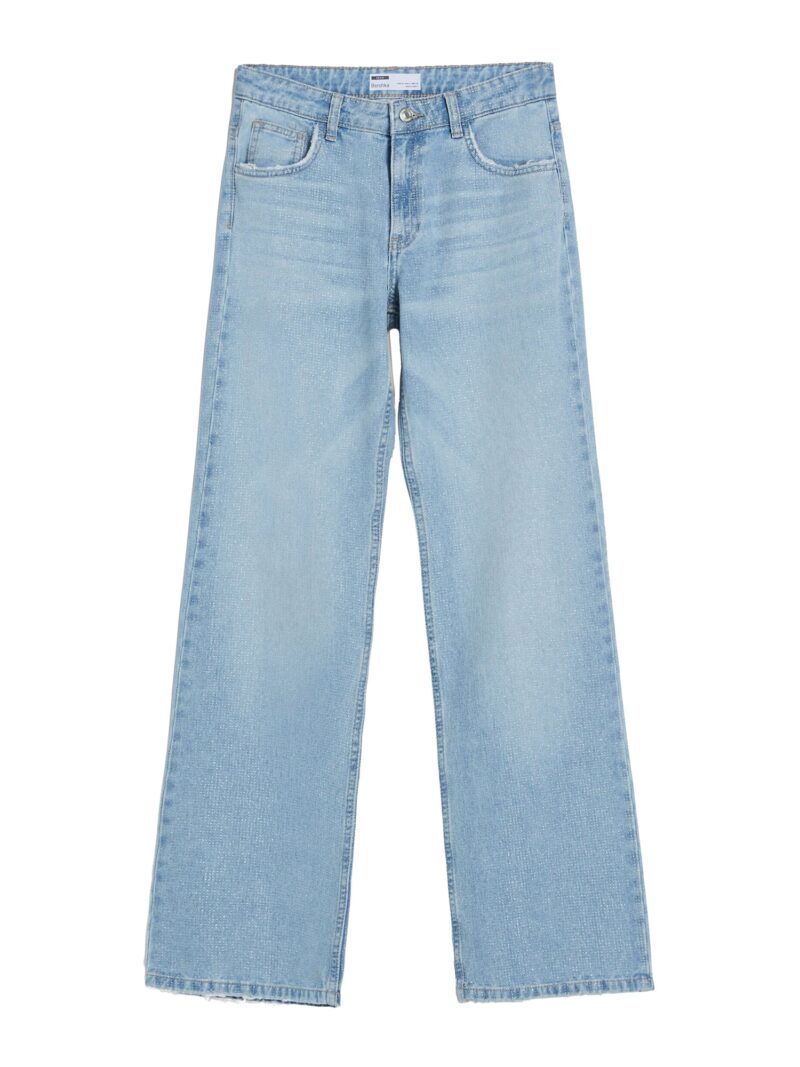 Bershka Jeans  albastru deschis