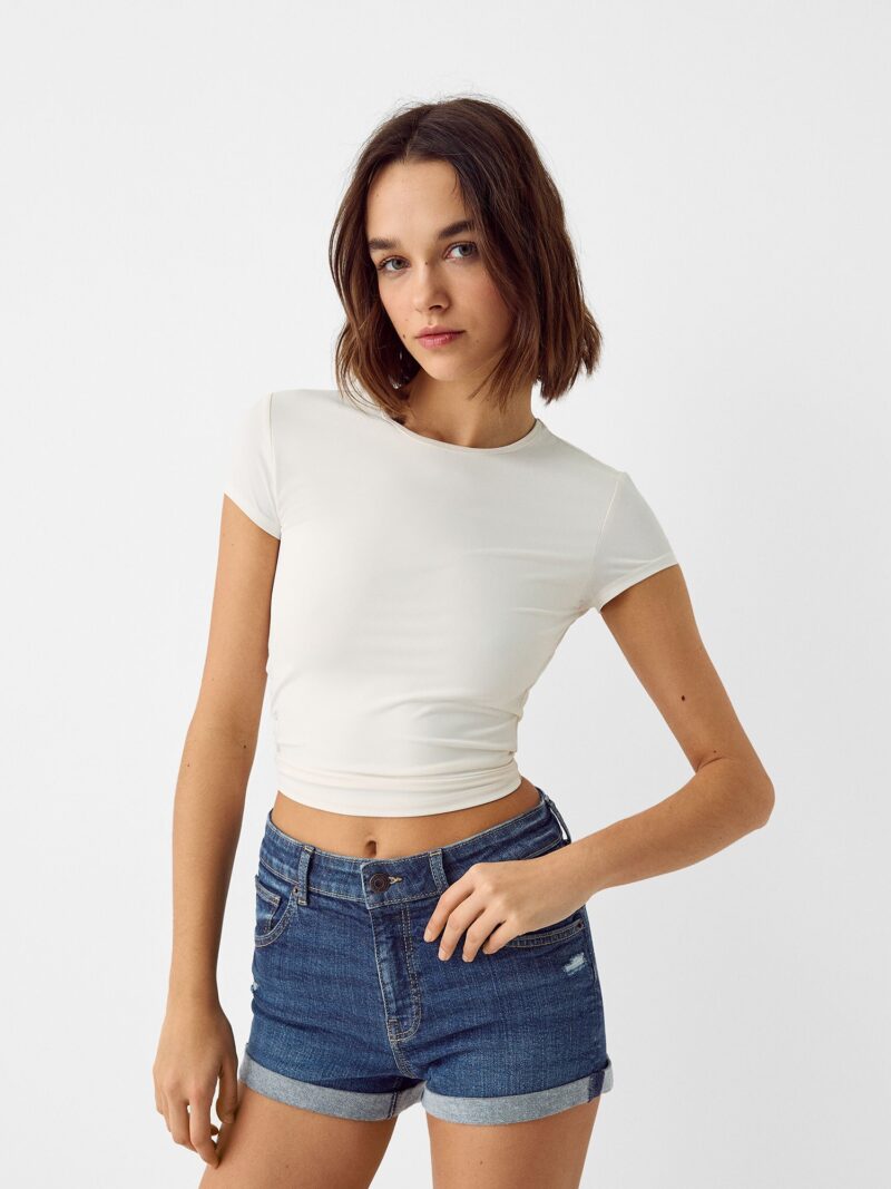 Bershka Jeans  albastru închis