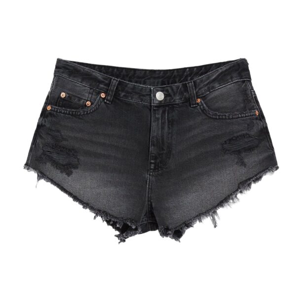 Bershka Jeans  negru denim