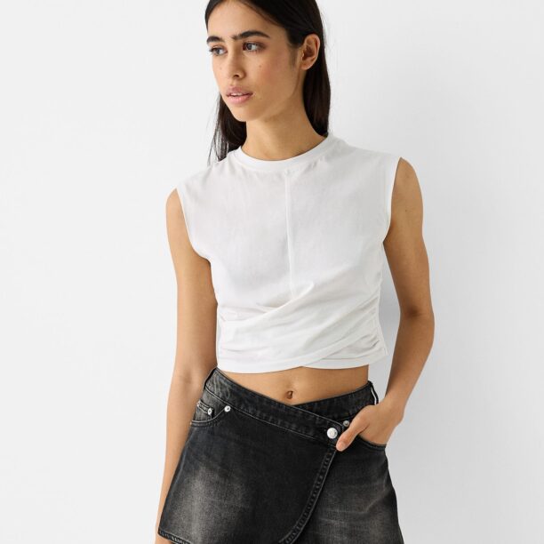 Bershka Jeans  negru denim